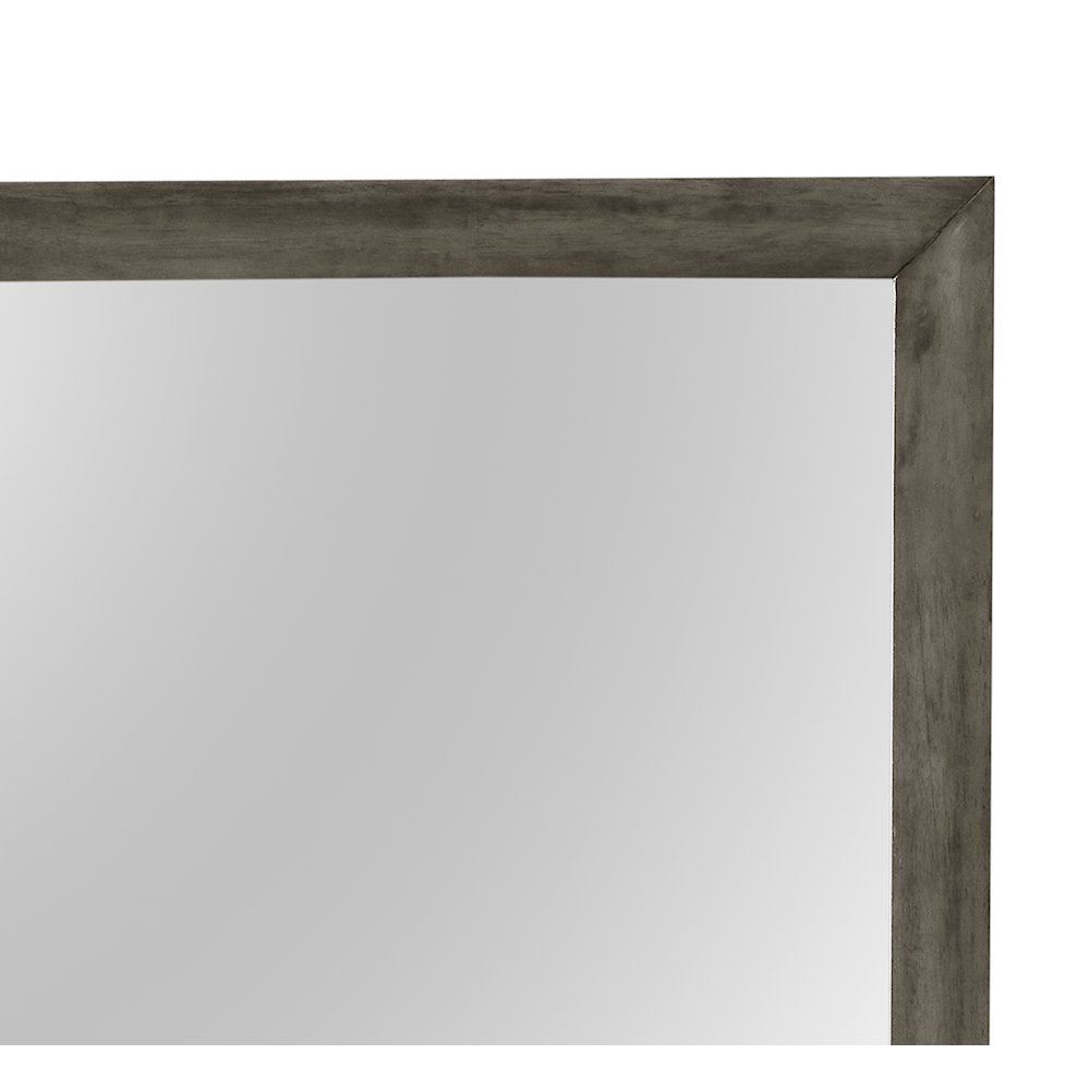 Glory Furniture Marilla Mirror in Gray Color. Picture 5