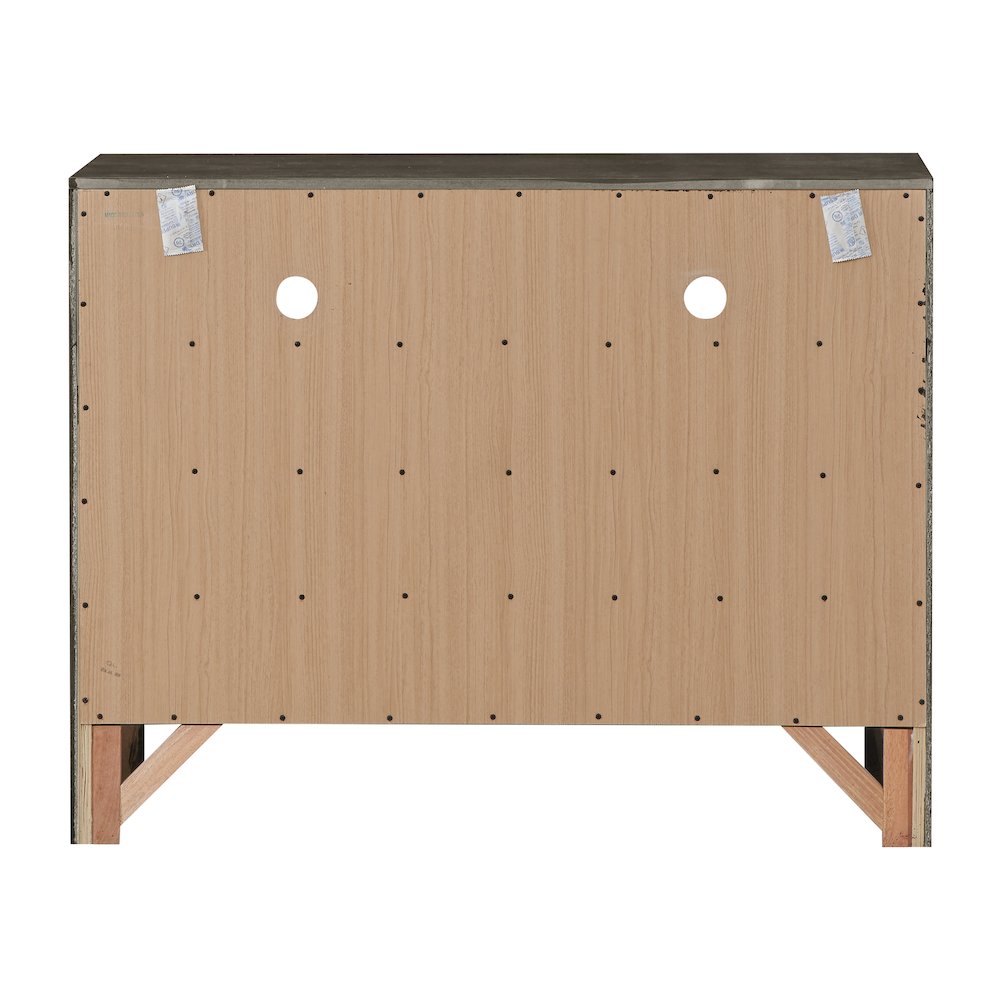 Glory Furniture Marilla Media Chest in Gray Color. Picture 4