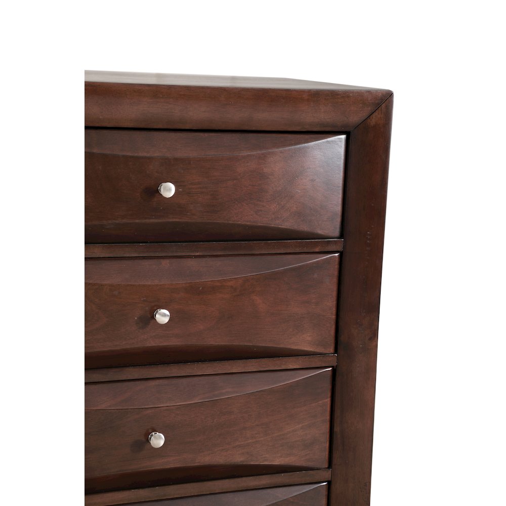 Glory Furniture Marilla Chest in Cappuccino Color. Picture 6