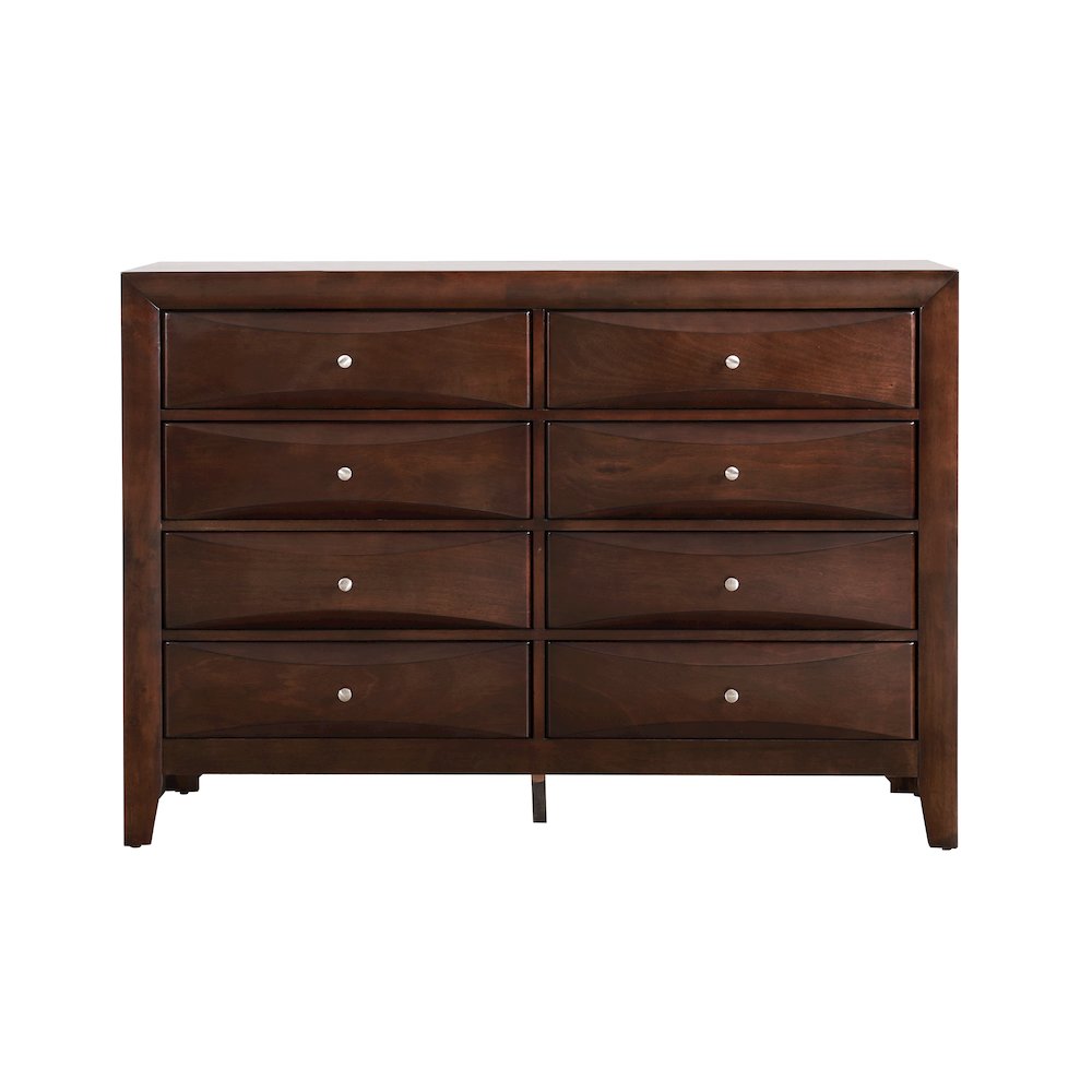 Glory Furniture Marilla Dresser in Cappuccino Color. Picture 2