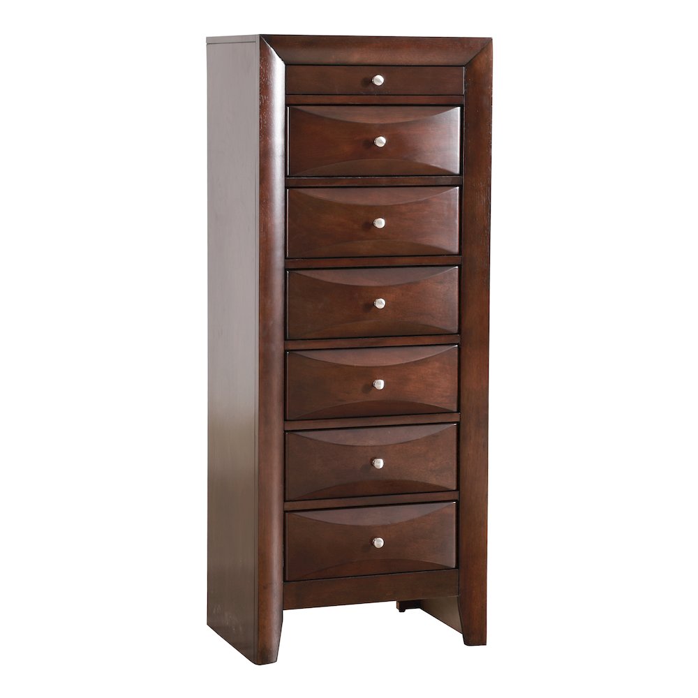Glory Furniture Marilla Lingerie Chest in Cappuccino Color. Picture 3