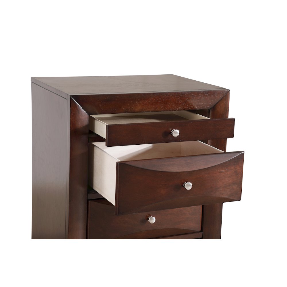 Glory Furniture Marilla Lingerie Chest in Cappuccino Color. Picture 4