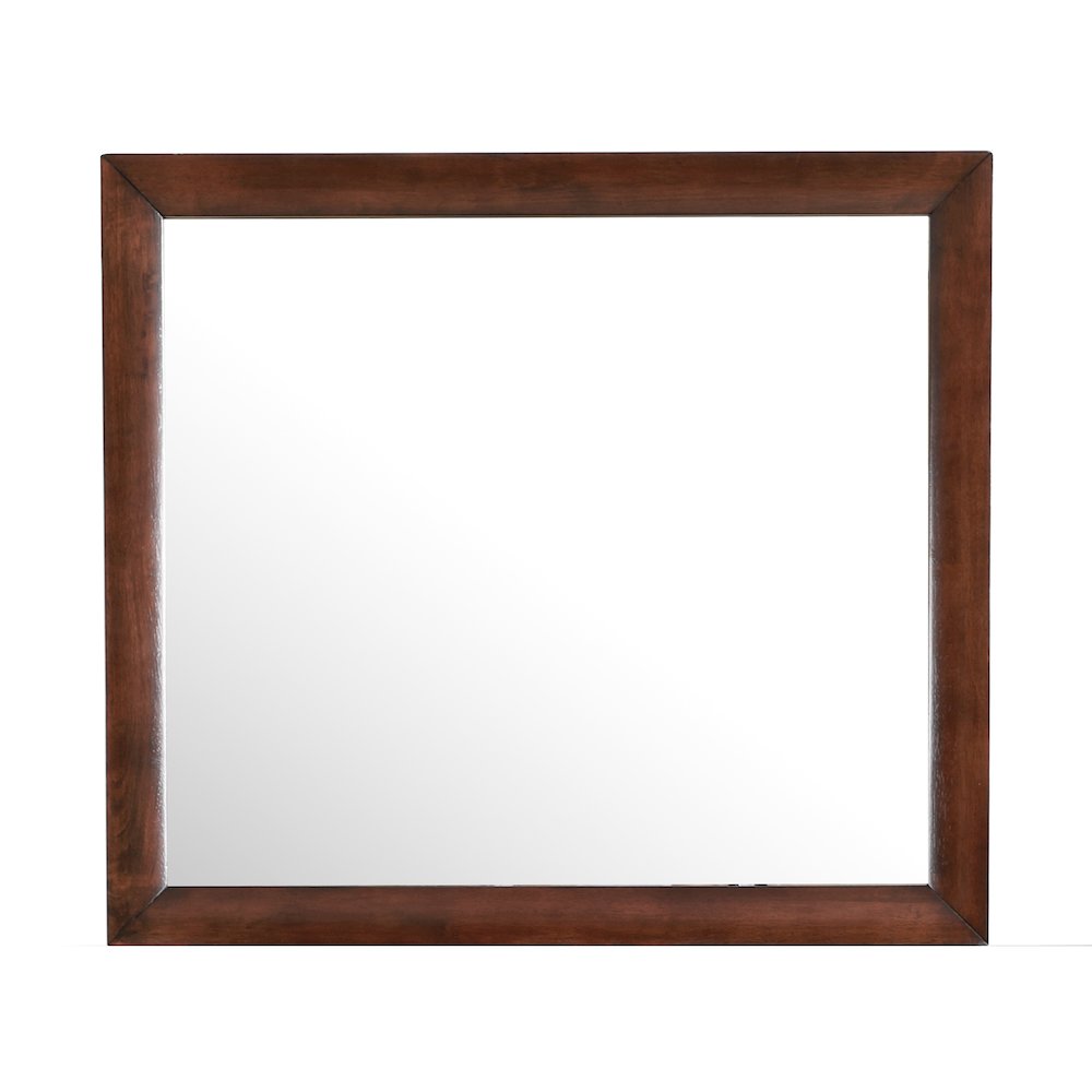 Glory Furniture Marilla Mirror in Cappuccino Color. Picture 2