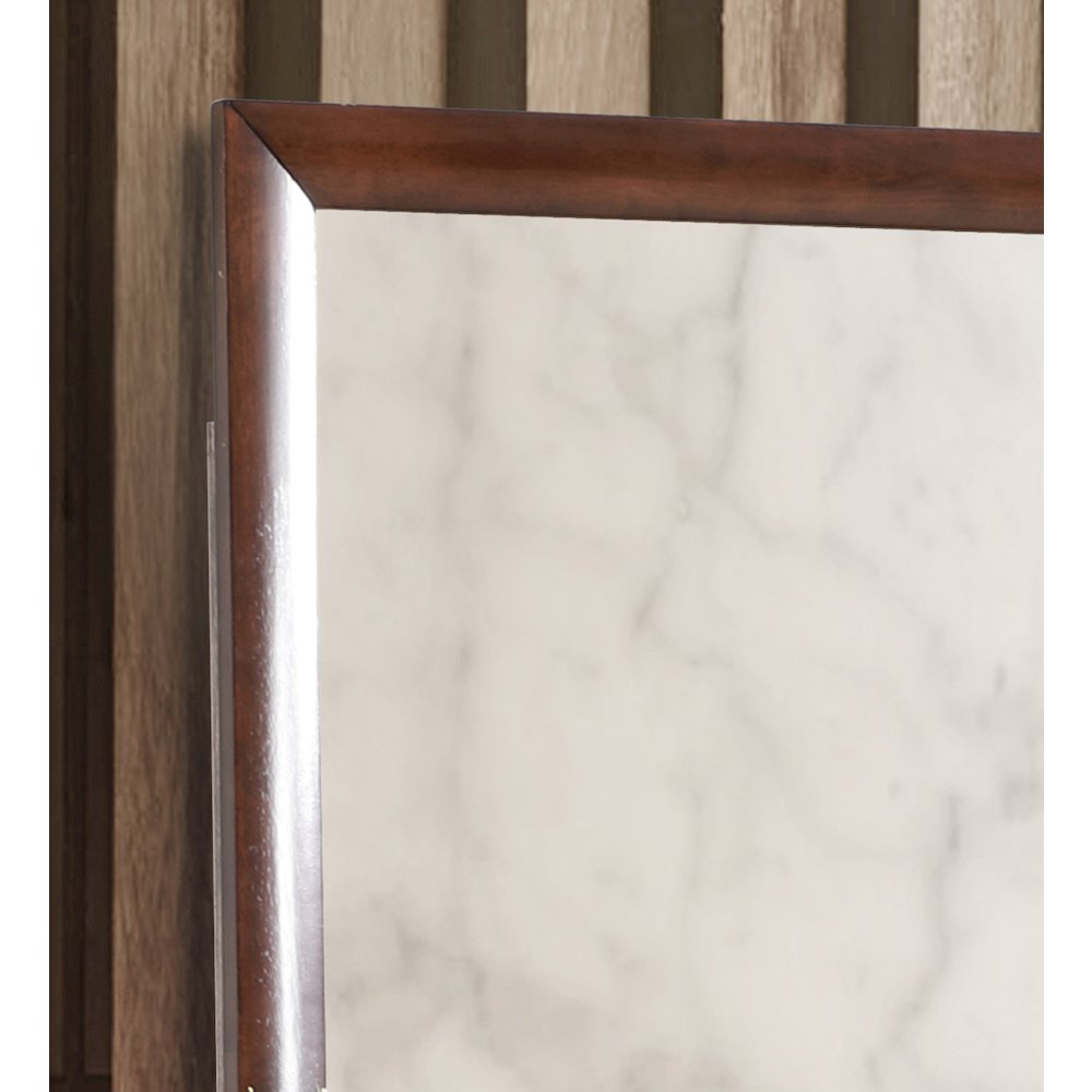 Glory Furniture Marilla Mirror in Cappuccino Color. Picture 6