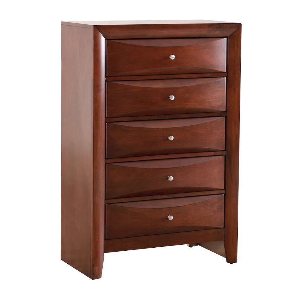 Glory Furniture Marilla Chest in Cherry Color. Picture 1