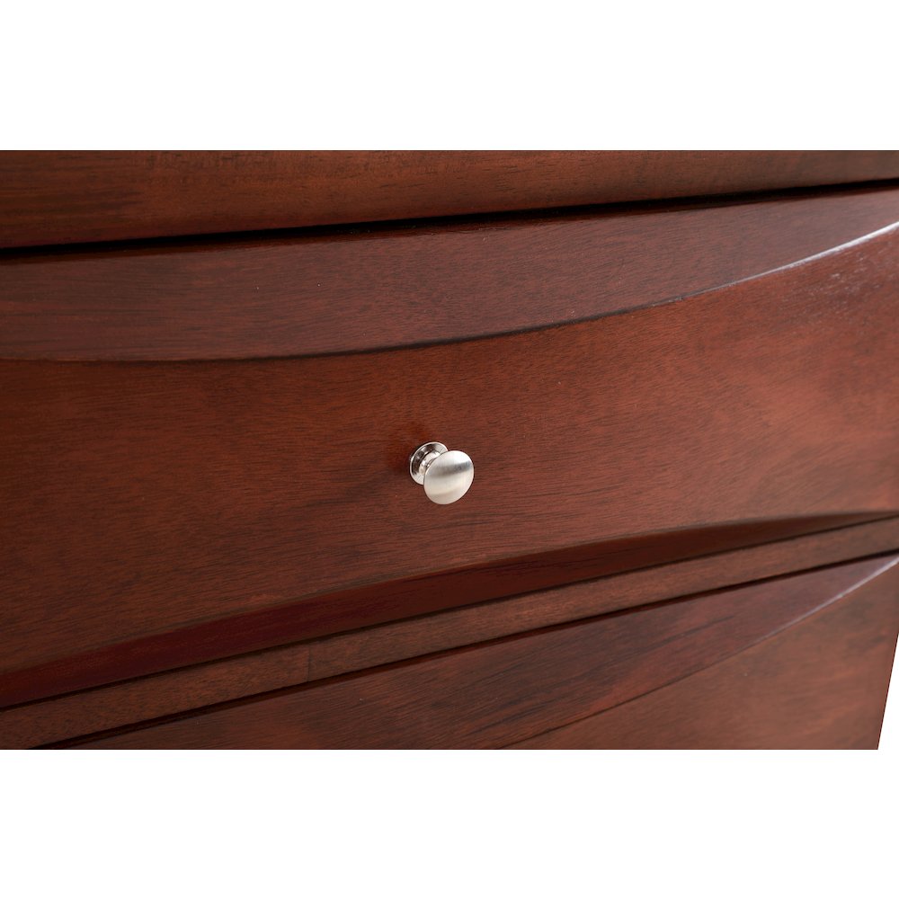 Glory Furniture Marilla Chest in Cherry Color. Picture 6