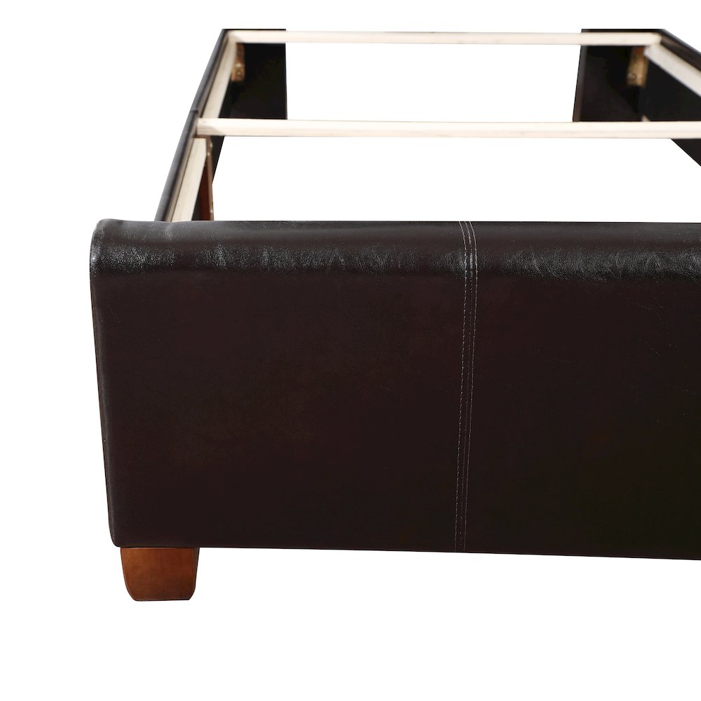 Glory Furniture Marilla Twin Bed in Dark Brown Color. Picture 7