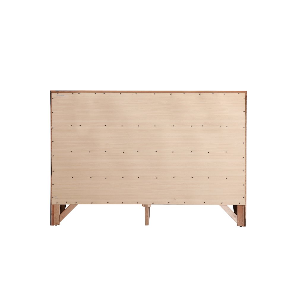 Glory Furniture Marilla Dresser in Cherry Color. Picture 4