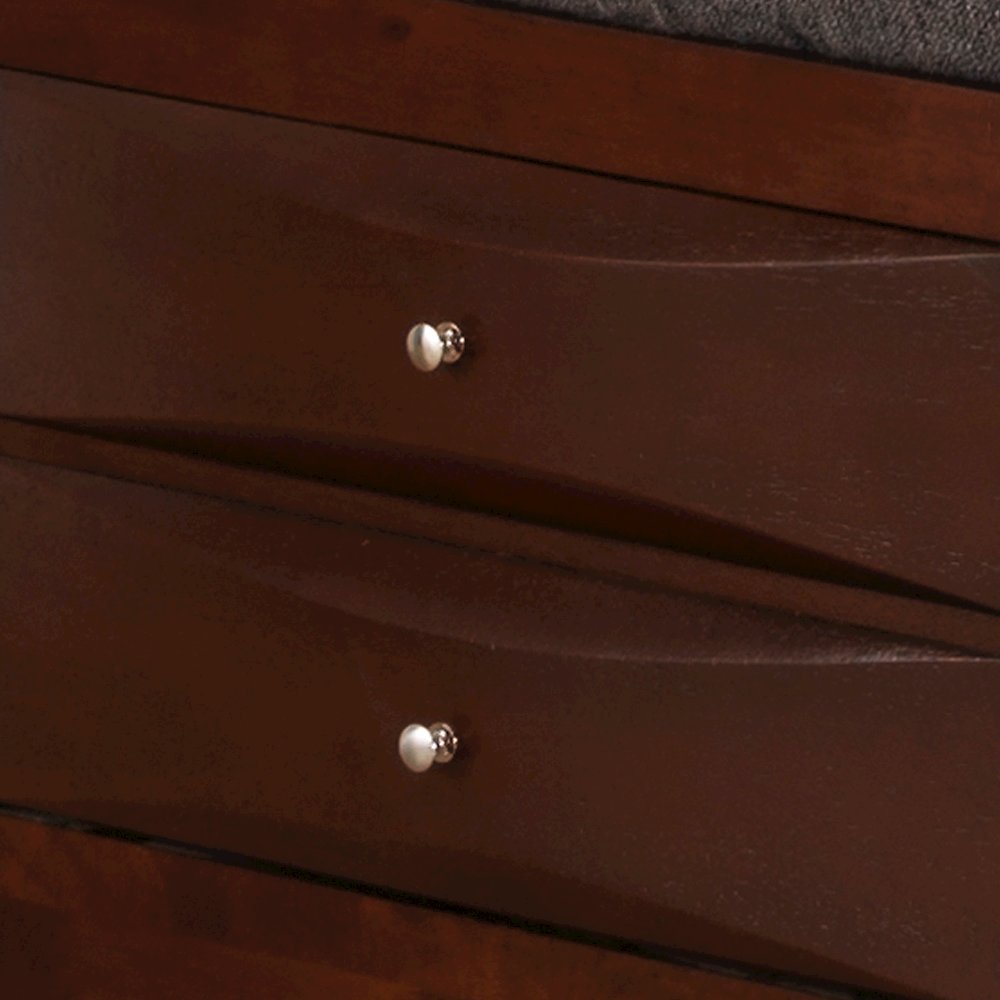 Glory Furniture Marilla Twin Storage Bed in Cherry Color. Picture 4