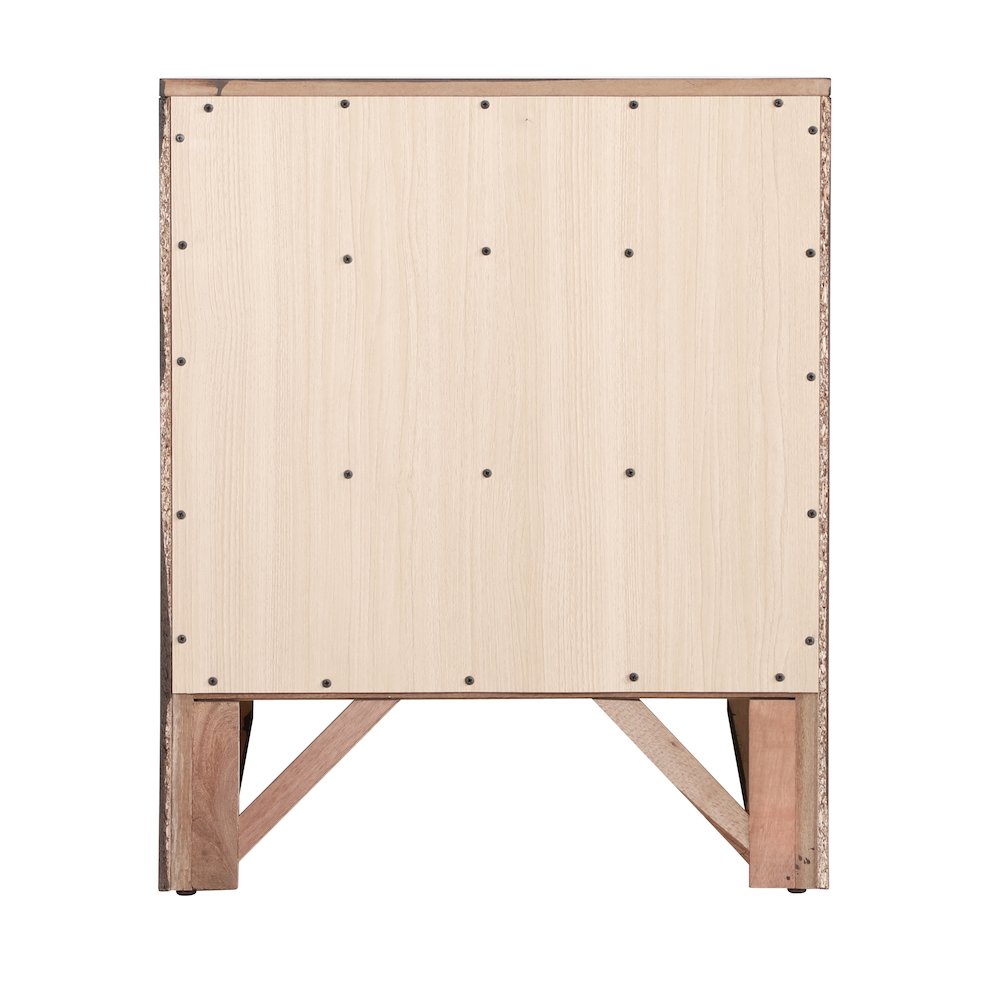 Glory Furniture Marilla Nightstand in Cherry Color. Picture 4