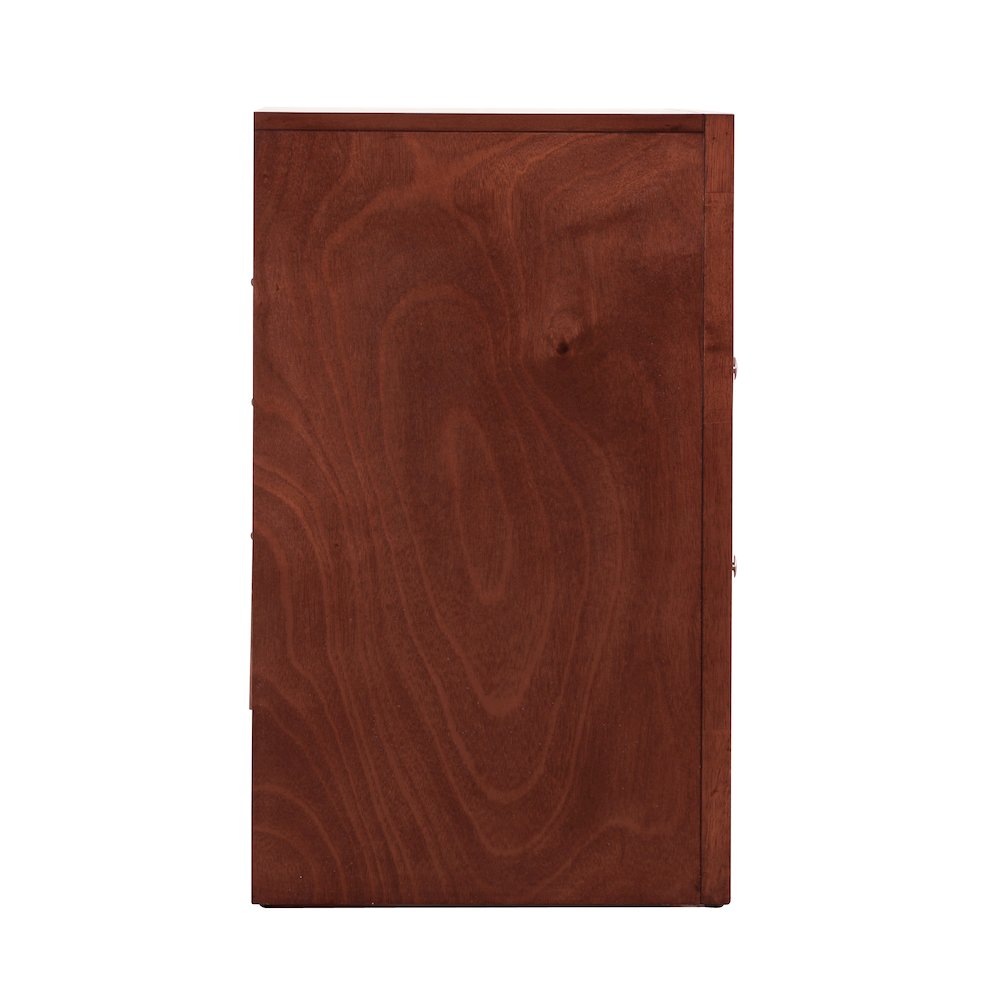Glory Furniture Marilla Nightstand in Cherry Color. Picture 5