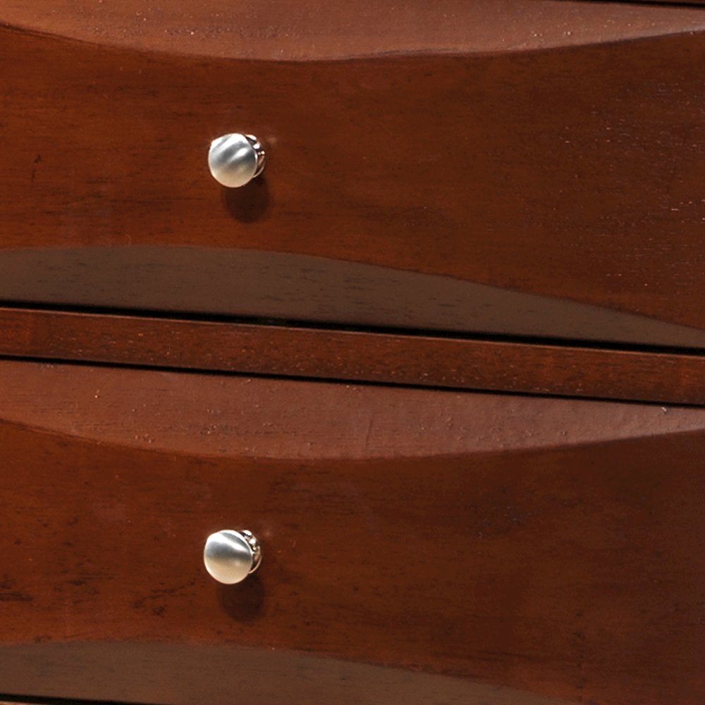 Glory Furniture Marilla Media Chest in Cherry Color. Picture 3