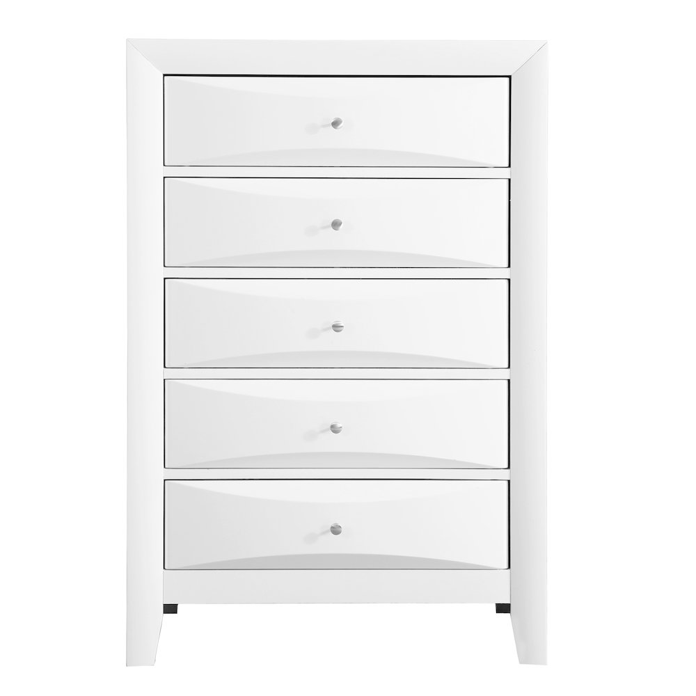 Glory Furniture Marilla Chest in White Color. Picture 2