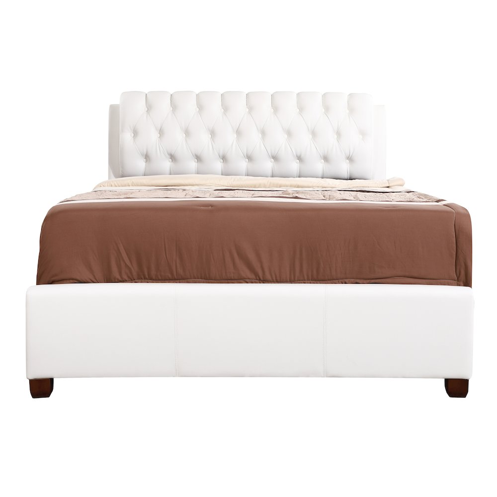 Glory Furniture Marilla Queen Bed in White Color. Picture 2