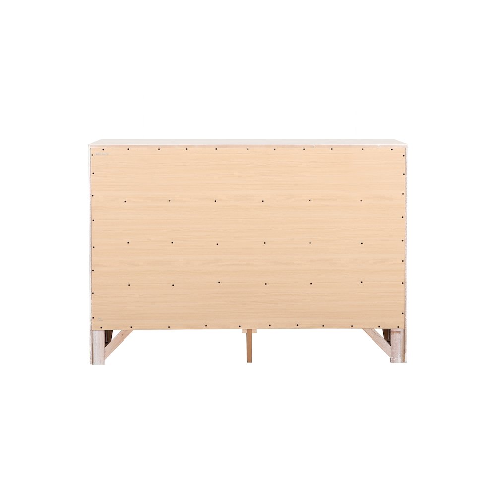 Glory Furniture Marilla Dresser in White Color. Picture 4