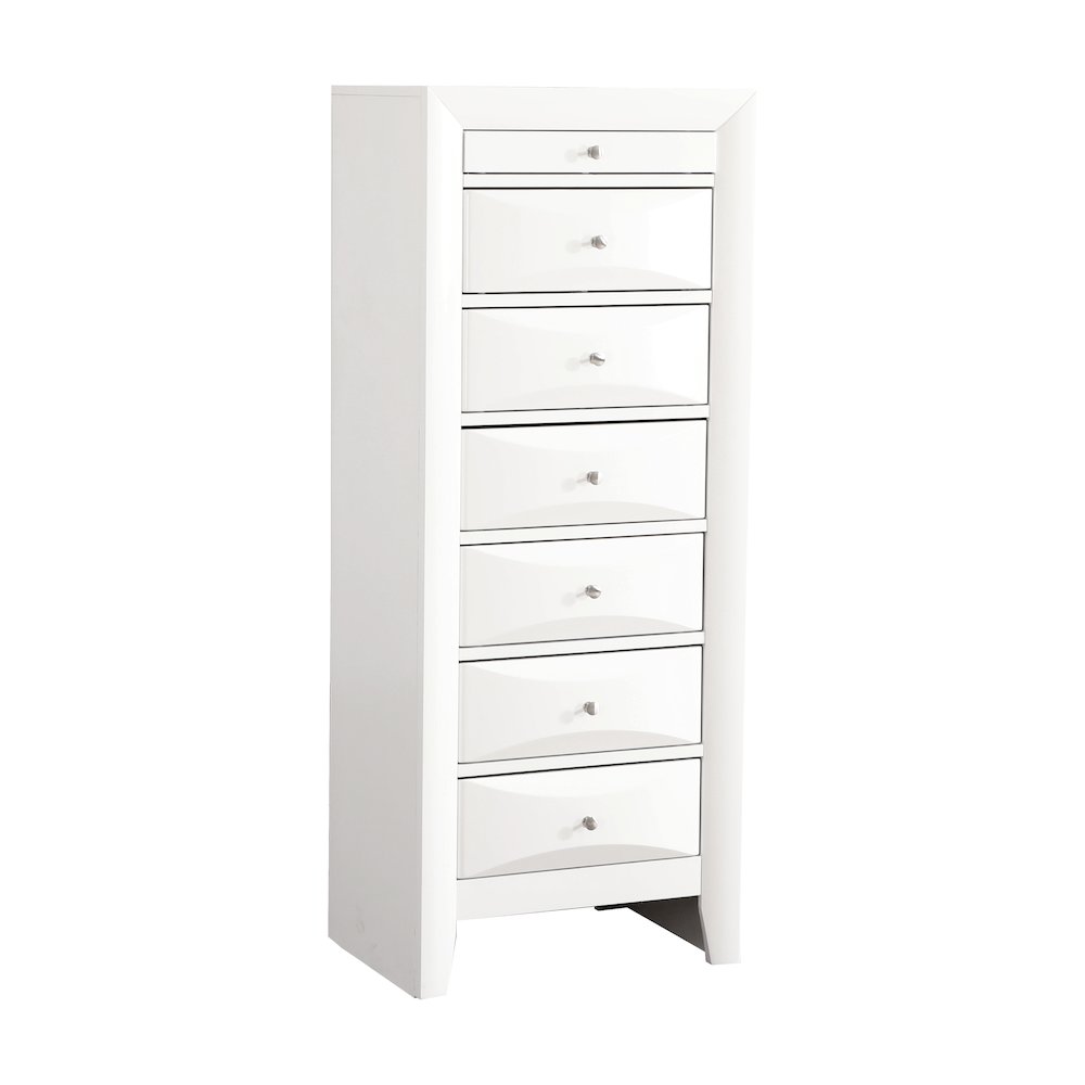 Glory Furniture Marilla Lingerie Chest in White Color. Picture 1