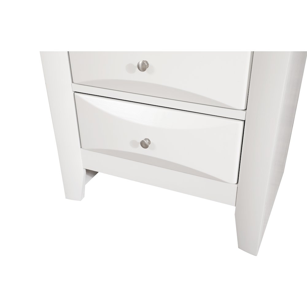 Glory Furniture Marilla Lingerie Chest in White Color. Picture 7