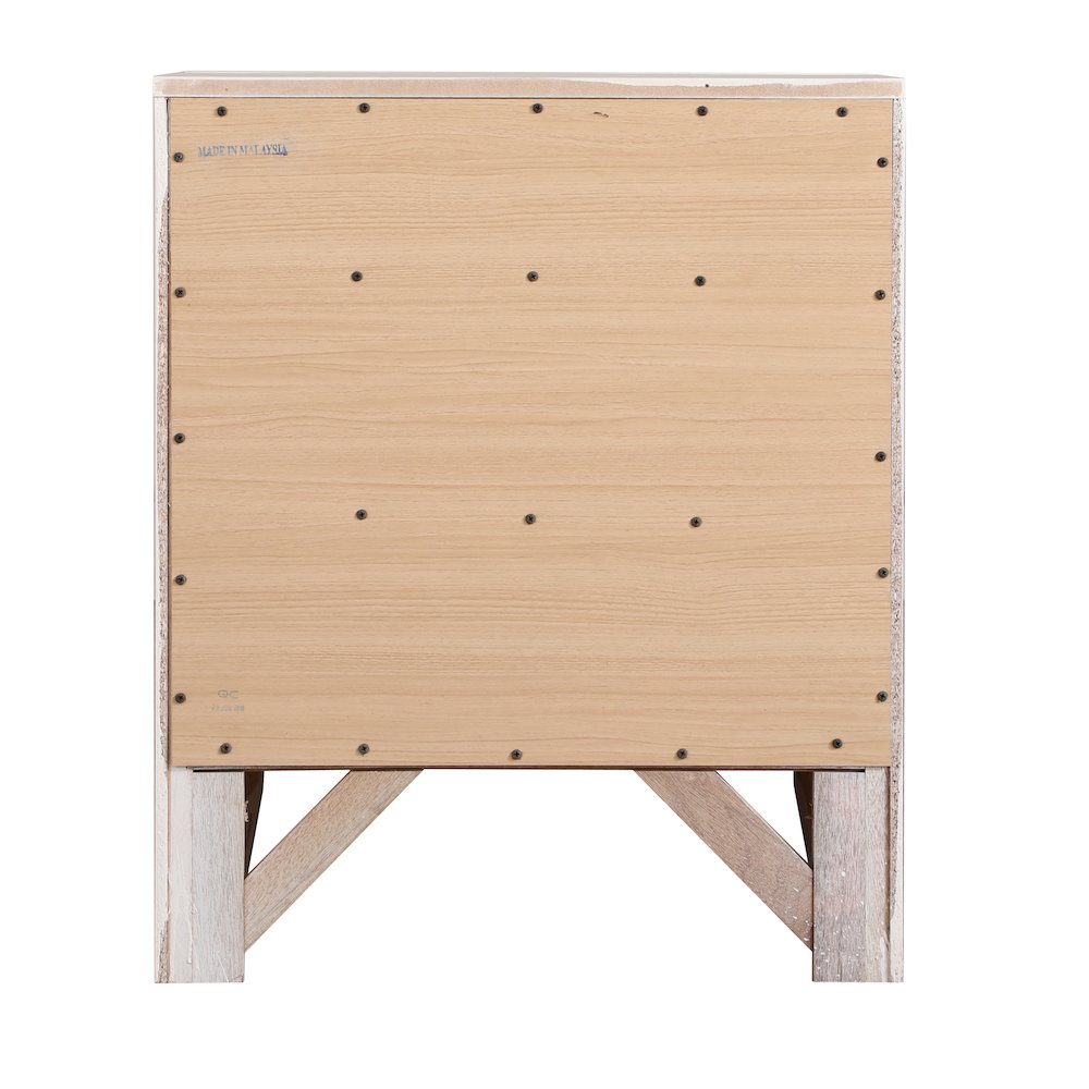 Glory Furniture Marilla Night Stand in White Color. Picture 4