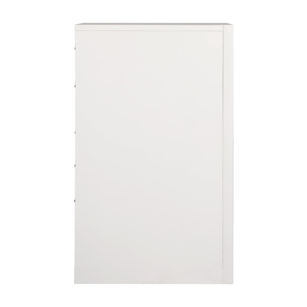Glory Furniture Marilla Night Stand in White Color. Picture 5