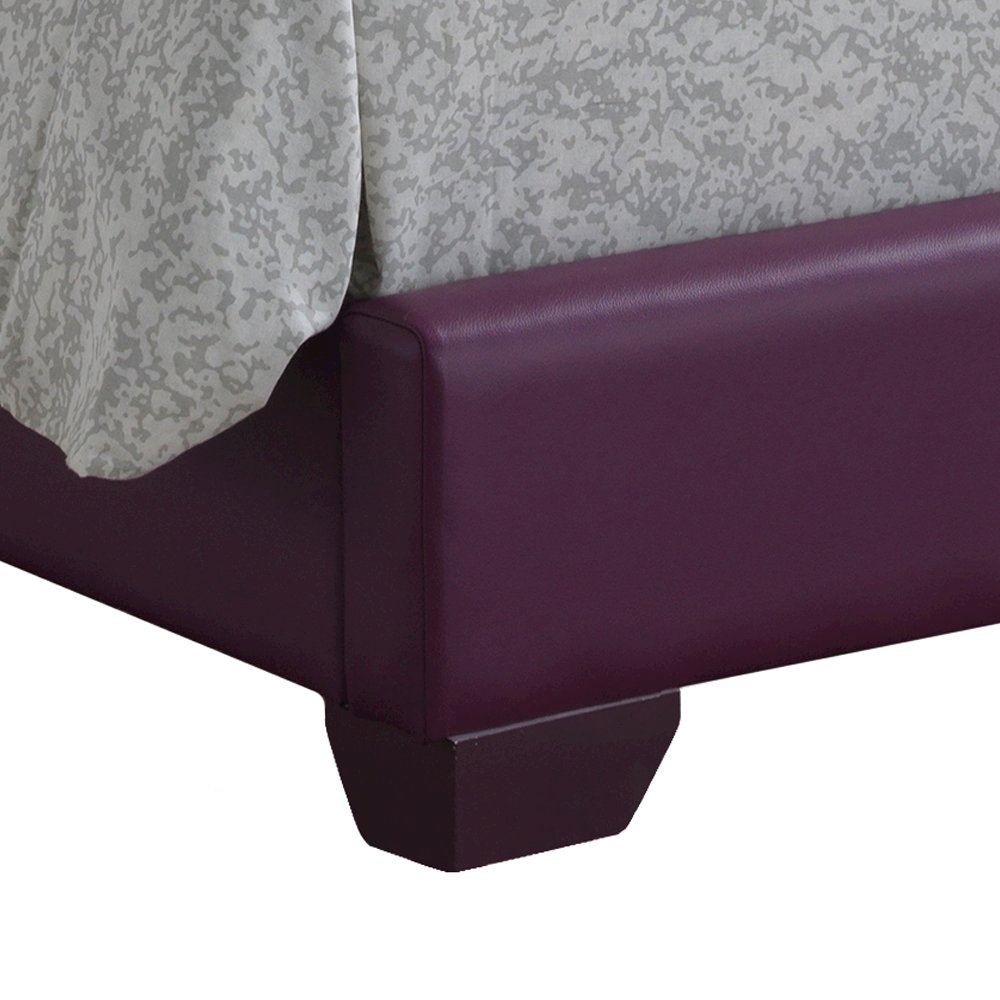 Glory Furniture Aaron Full Bed in Purple Color. Picture 4