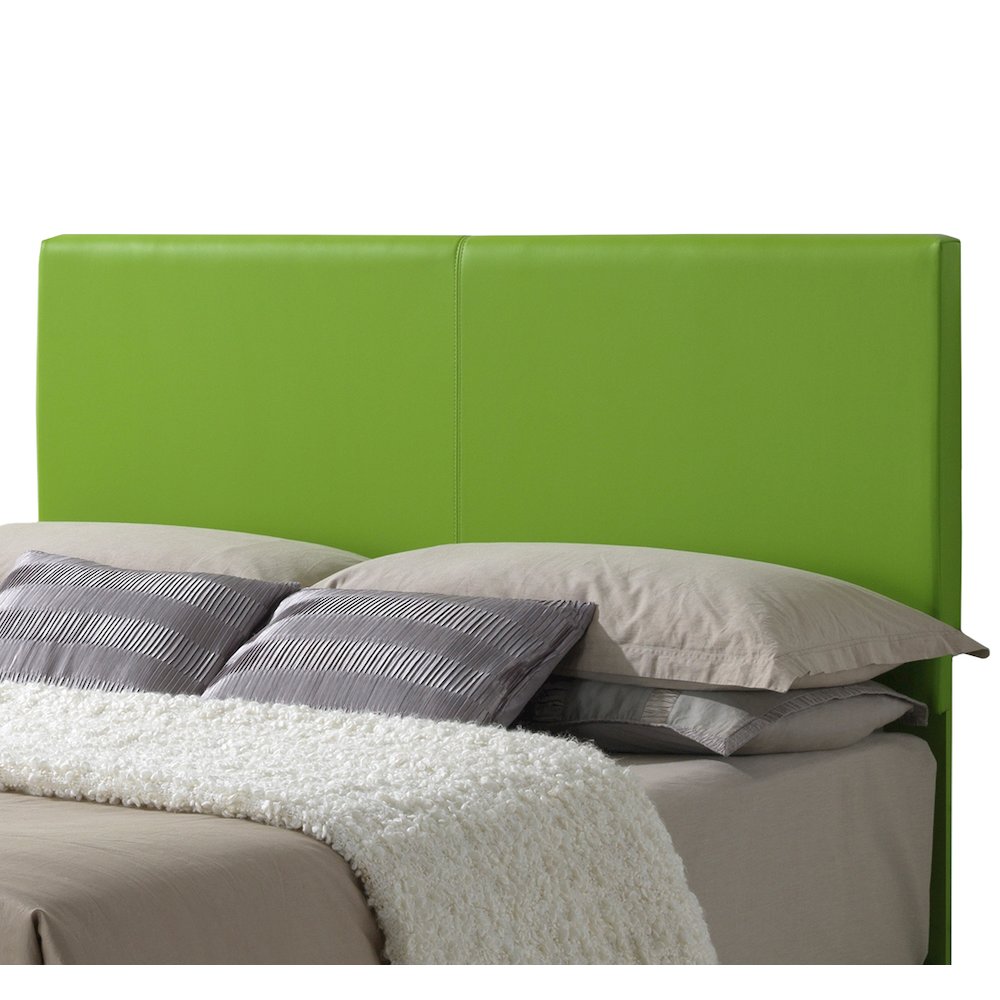 Aaron Queen Bed, Green. Picture 2