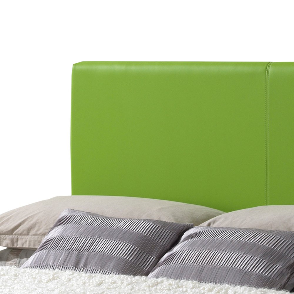 Aaron Queen Bed, Green. Picture 5