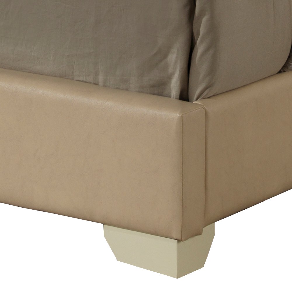 Glory Furniture Aaron Queen Bed in Beige Color. Picture 5