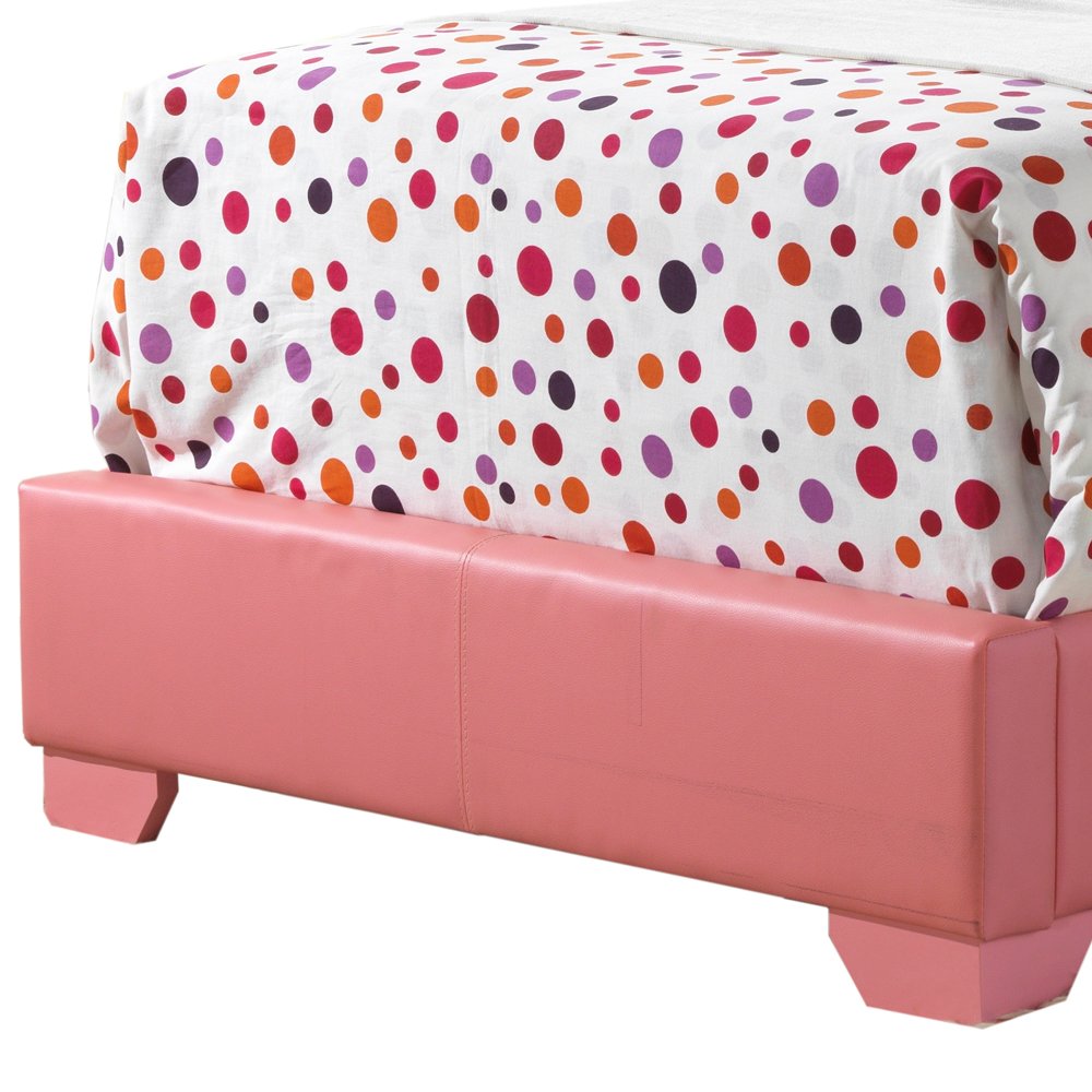 Glory Furniture Aaron Twin Bed in Pink Color. Picture 4