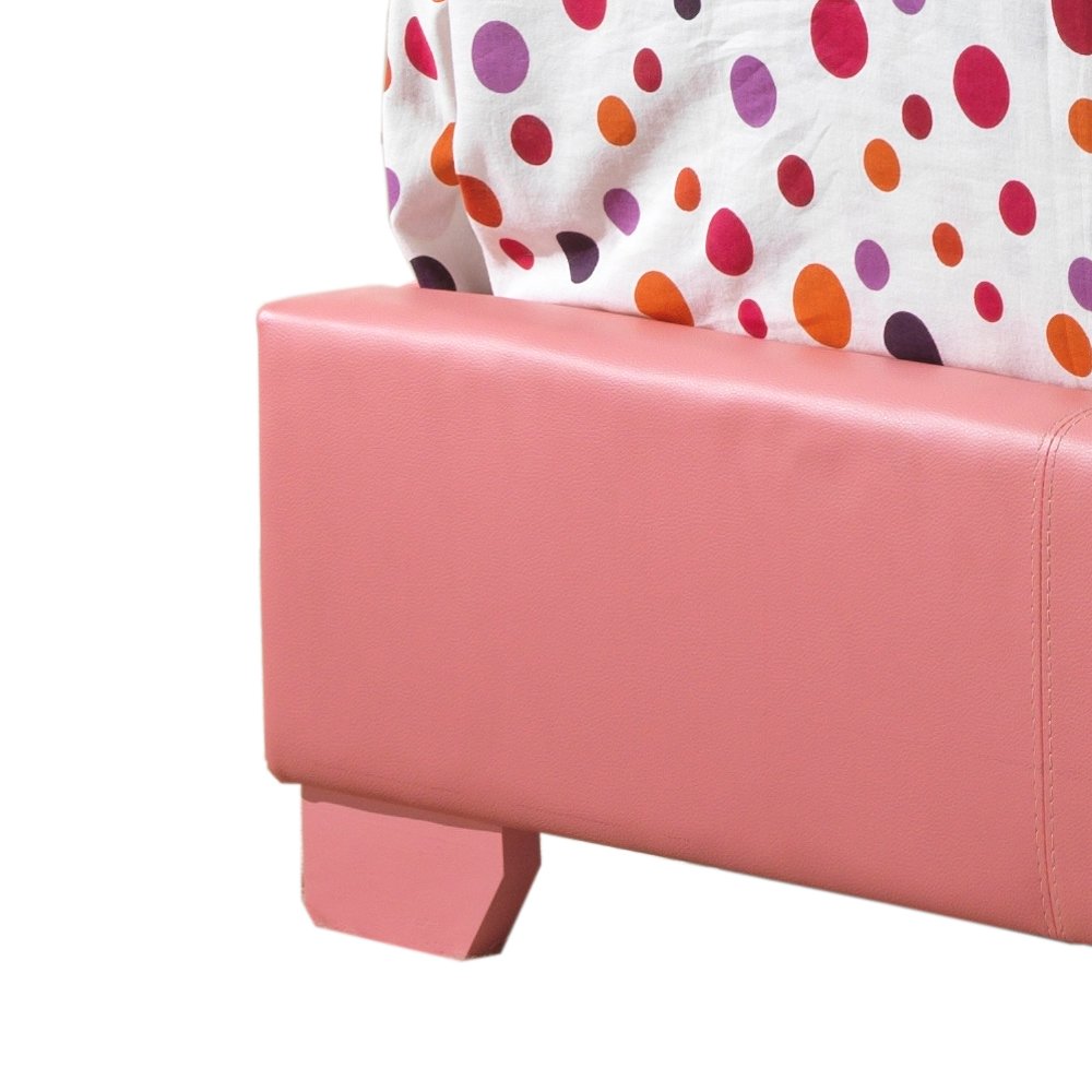 Glory Furniture Aaron Twin Bed in Pink Color. Picture 5