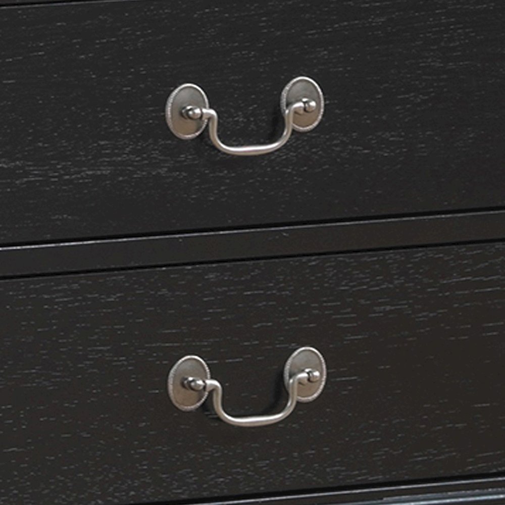 Glory Furniture Lewis   Dresser, Black. Picture 2