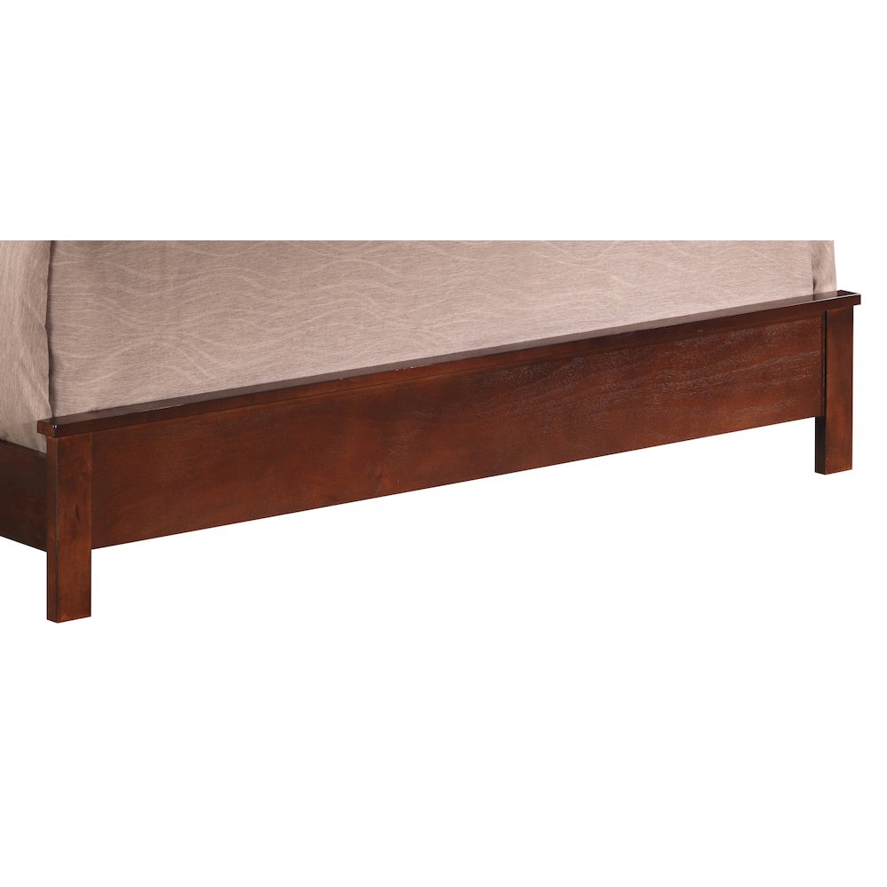 Glory Furniture Burlington Queen Bed in Cherry Color. Picture 3