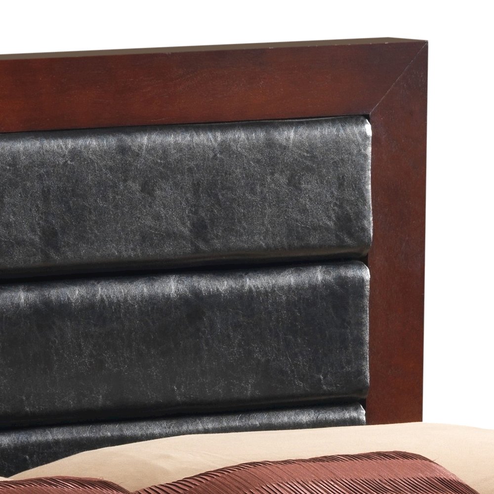 Glory Furniture Burlington Queen Bed in Cherry Color. Picture 4