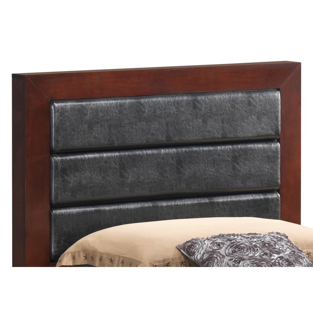 Glory Furniture Burlington Twin Bed in Cherry Color. Picture 2