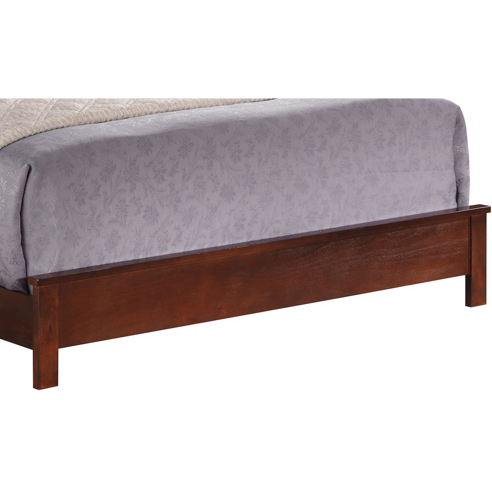 Glory Furniture Burlington Queen Bed in Cherry Color. Picture 3