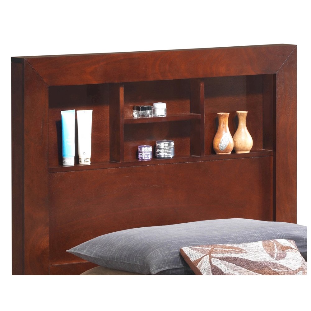 Glory Furniture Burlington Twin Bed in Cherry Color. Picture 2