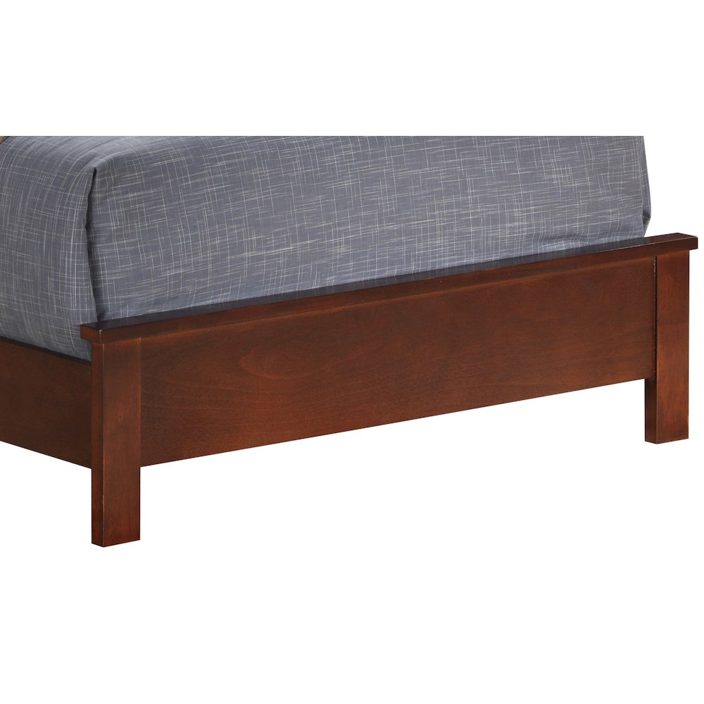 Glory Furniture Burlington Twin Bed in Cherry Color. Picture 3