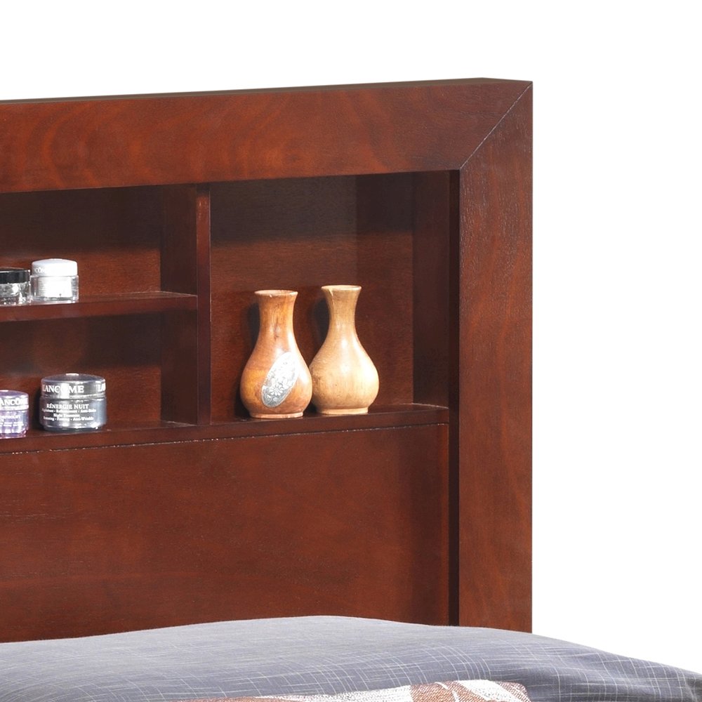 Glory Furniture Burlington Twin Bed in Cherry Color. Picture 4