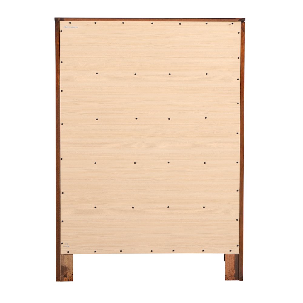 Glory Furniture Burlington Chest in Cherry Color. Picture 5