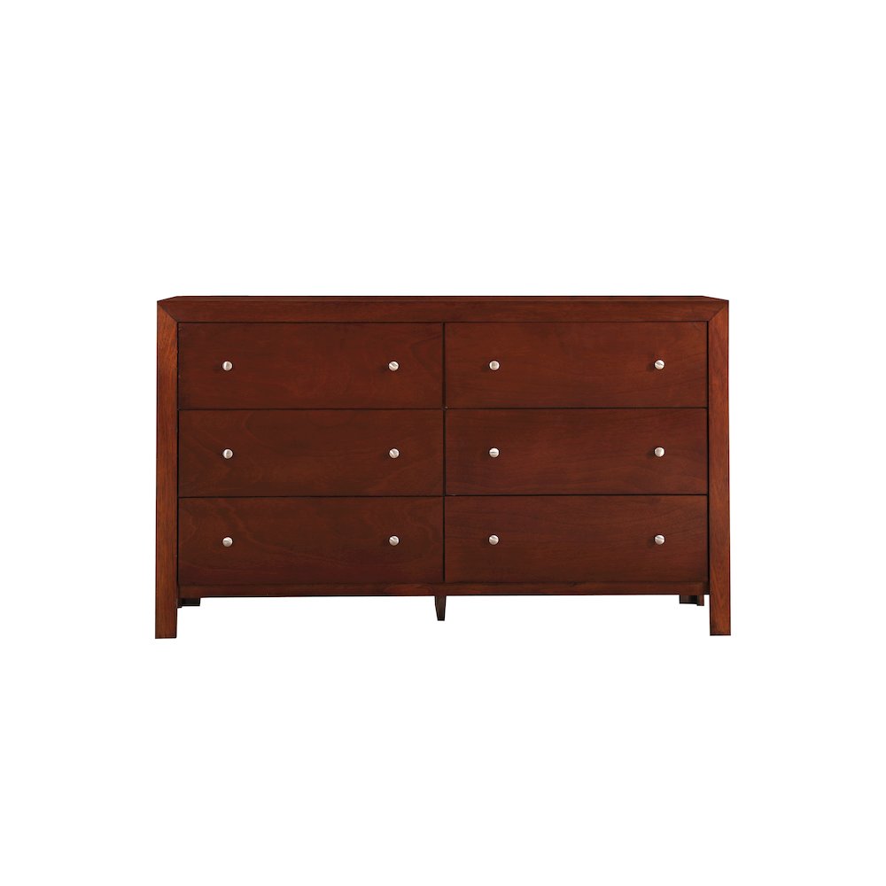 Glory Furniture Burlington Dresser in Cherry Color. Picture 2