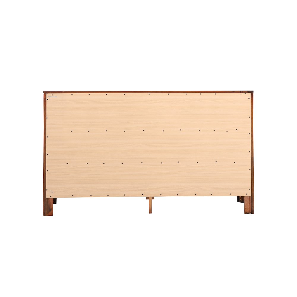 Glory Furniture Burlington Dresser in Cherry Color. Picture 4