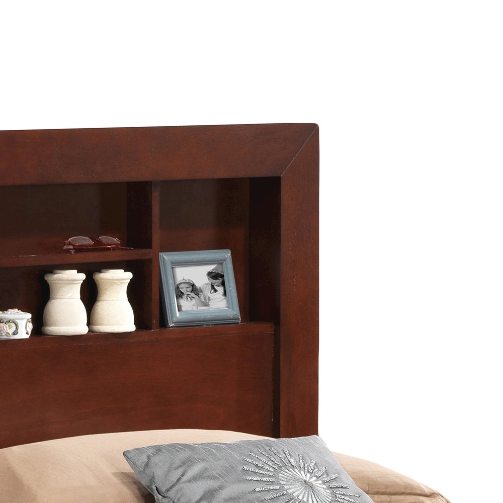Glory Furniture Burlington Twin Storage Bed in Cherry Color. Picture 5