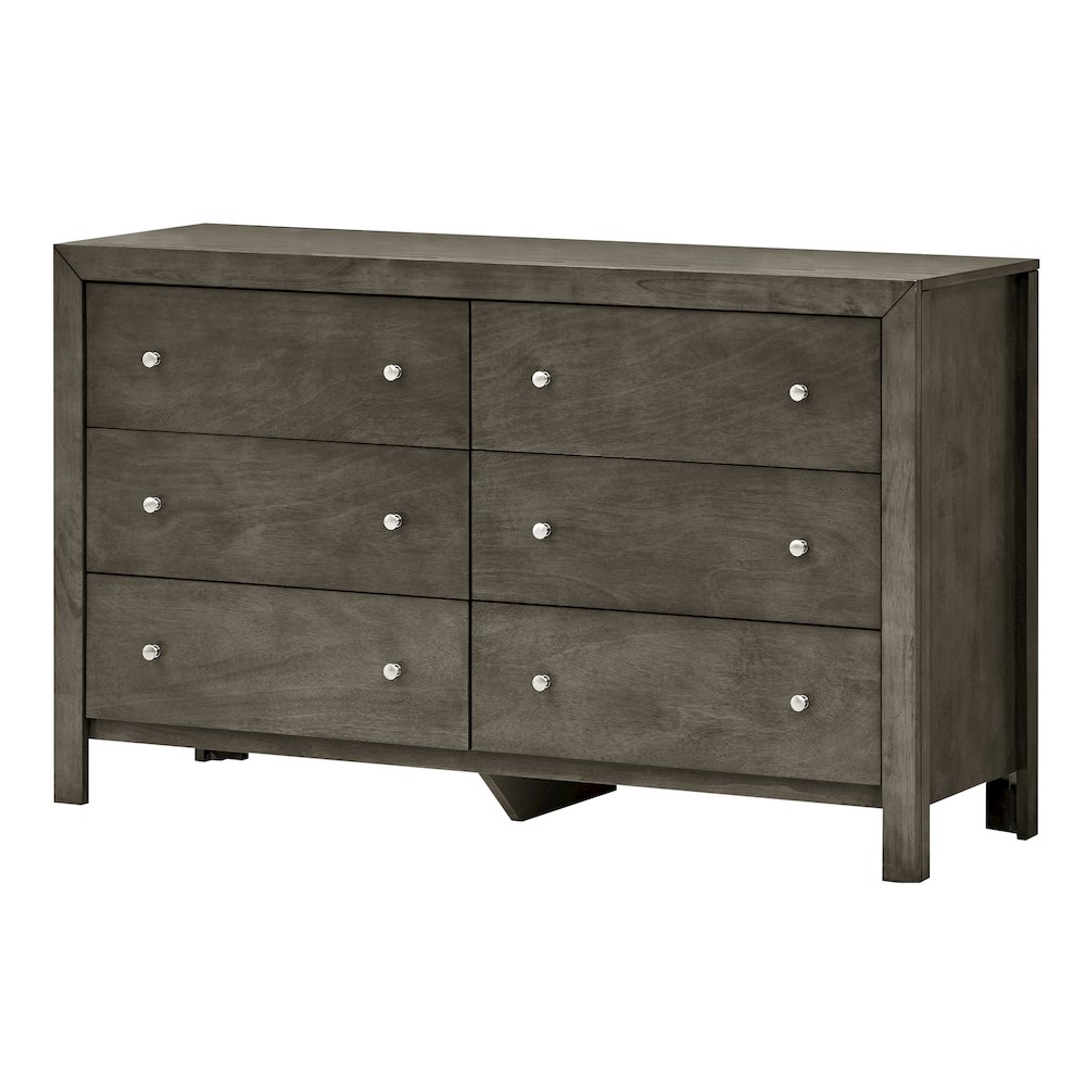 Glory Furniture Burlington Dresser in Gray Color. Picture 1