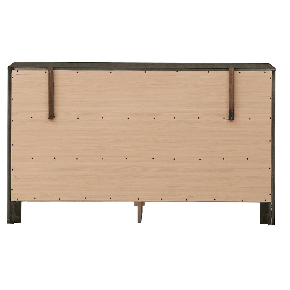 Glory Furniture Burlington Dresser in Gray Color. Picture 4
