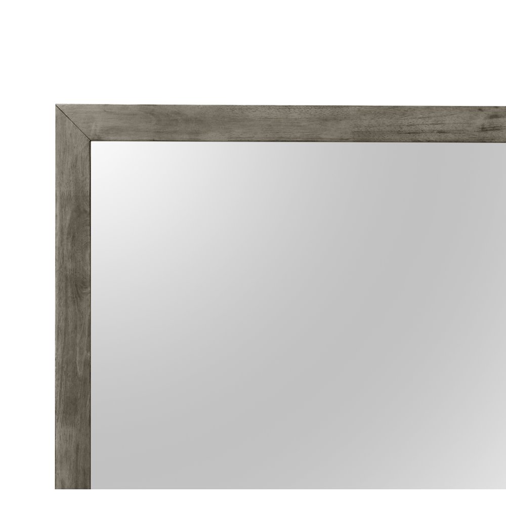 Glory Furniture Burlington Mirror in Gray Color. Picture 5