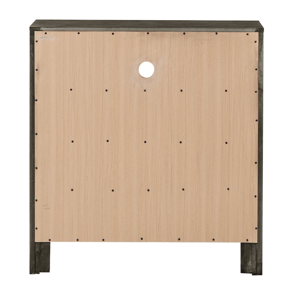 Glory Furniture Burlington Media Chest in Gray Color. Picture 4