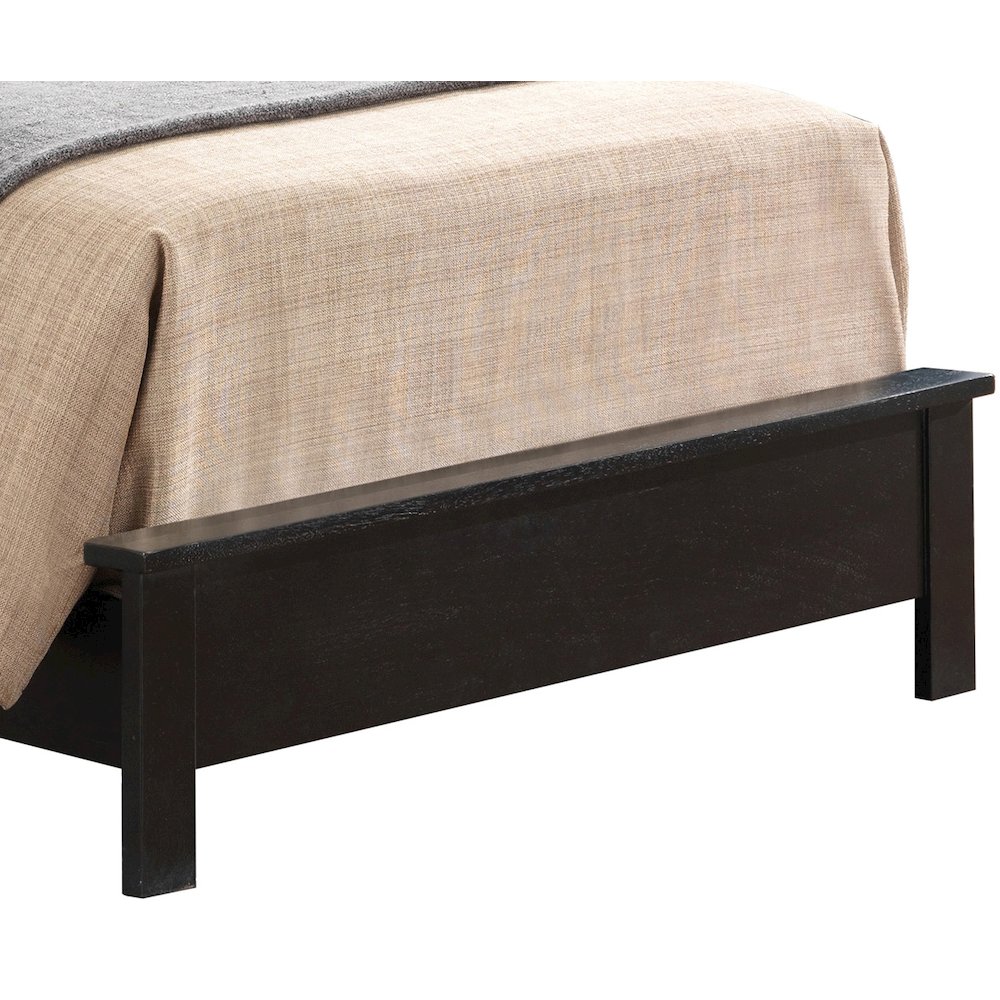 Glory Furniture Burlington Twin Bed in Black Color. Picture 3