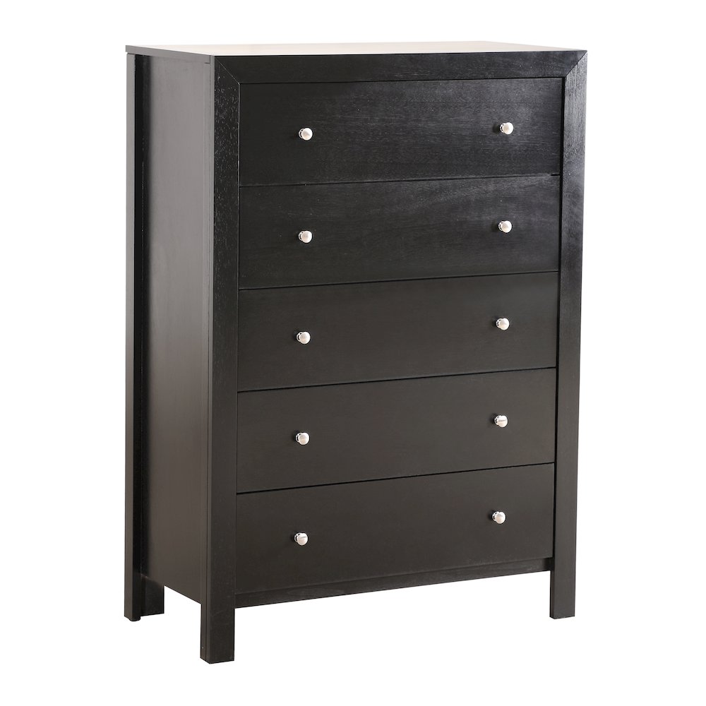 Glory Furniture Burlington Chest in Black Color. Picture 1