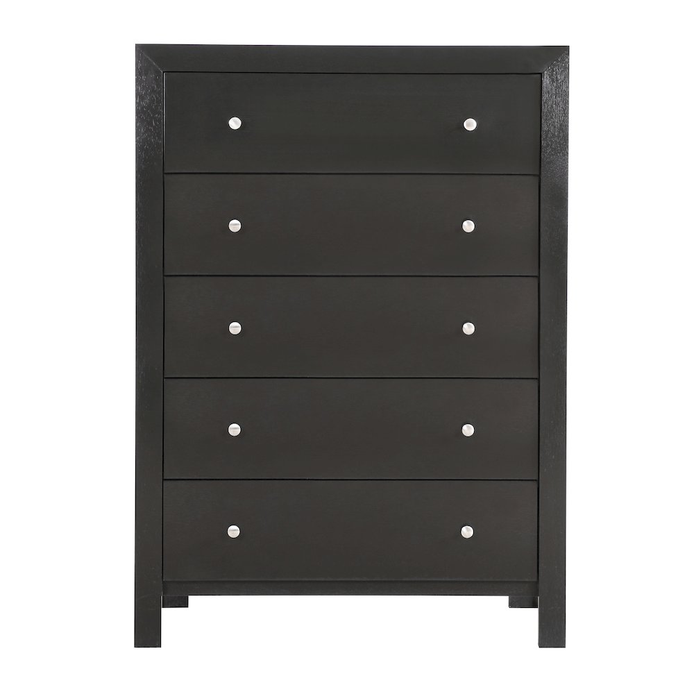 Glory Furniture Burlington Chest in Black Color. Picture 3
