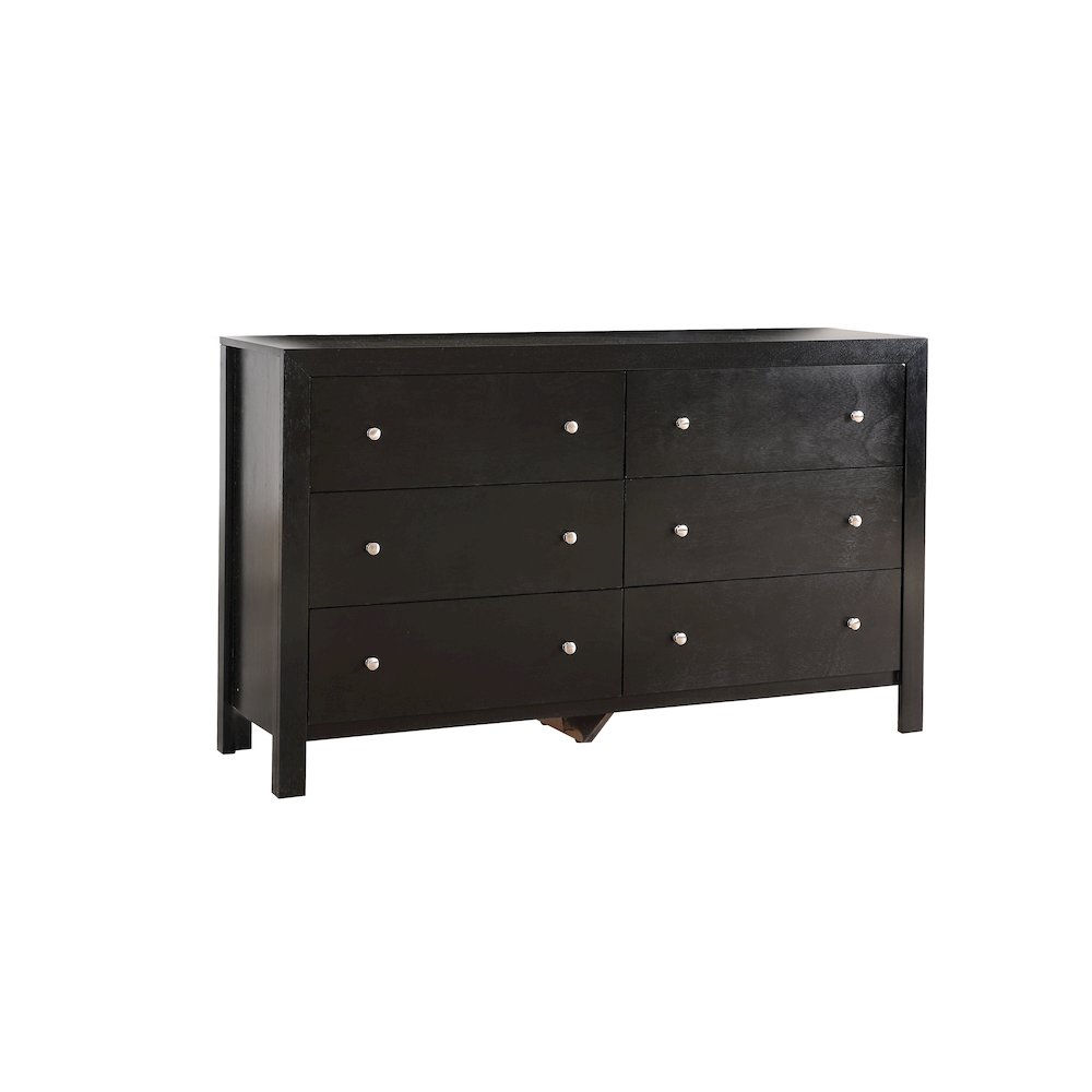 Glory Furniture Burlington Dresser in Black Color. Picture 1