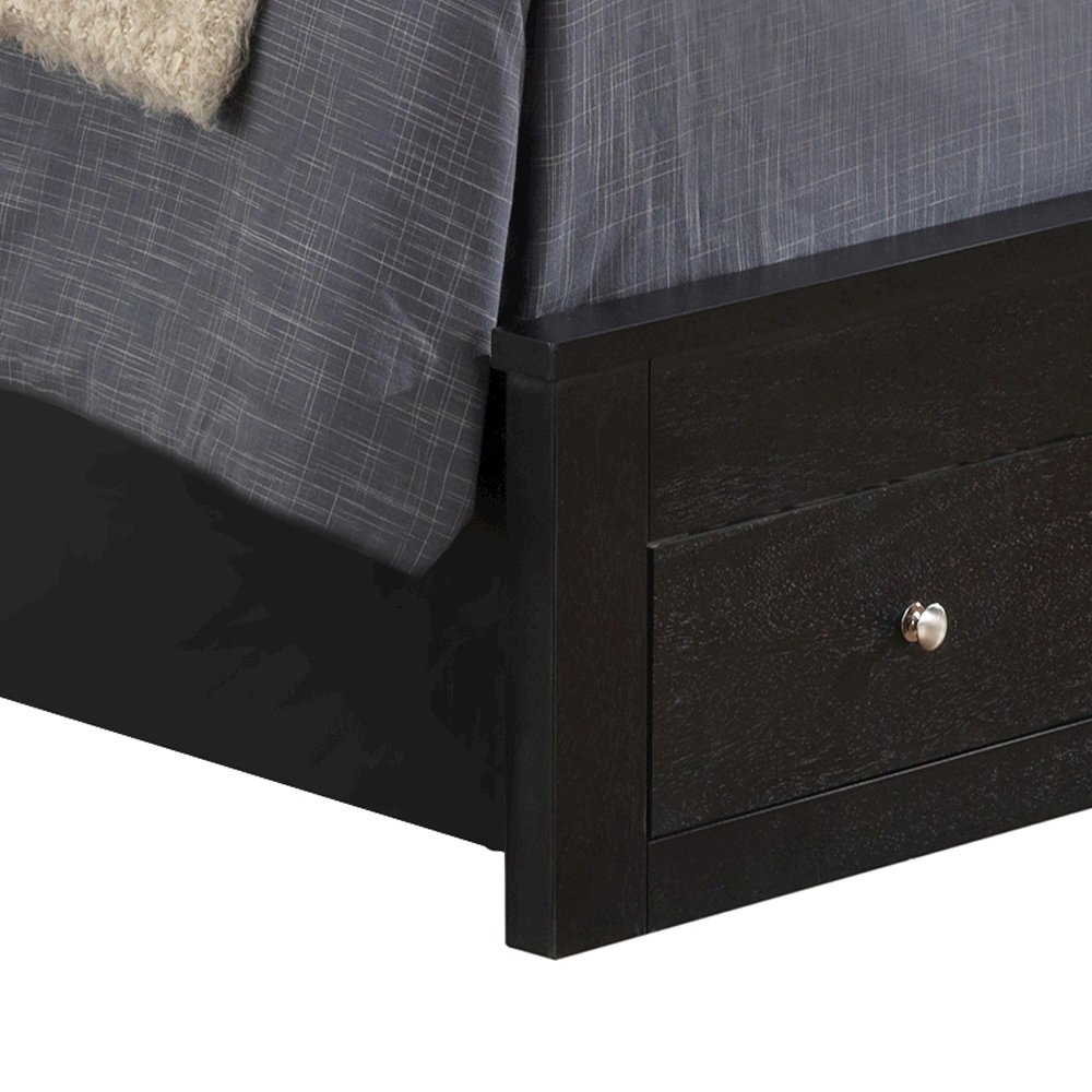 Glory Furniture Burlington Twin Storage Bed in Black Color. Picture 6
